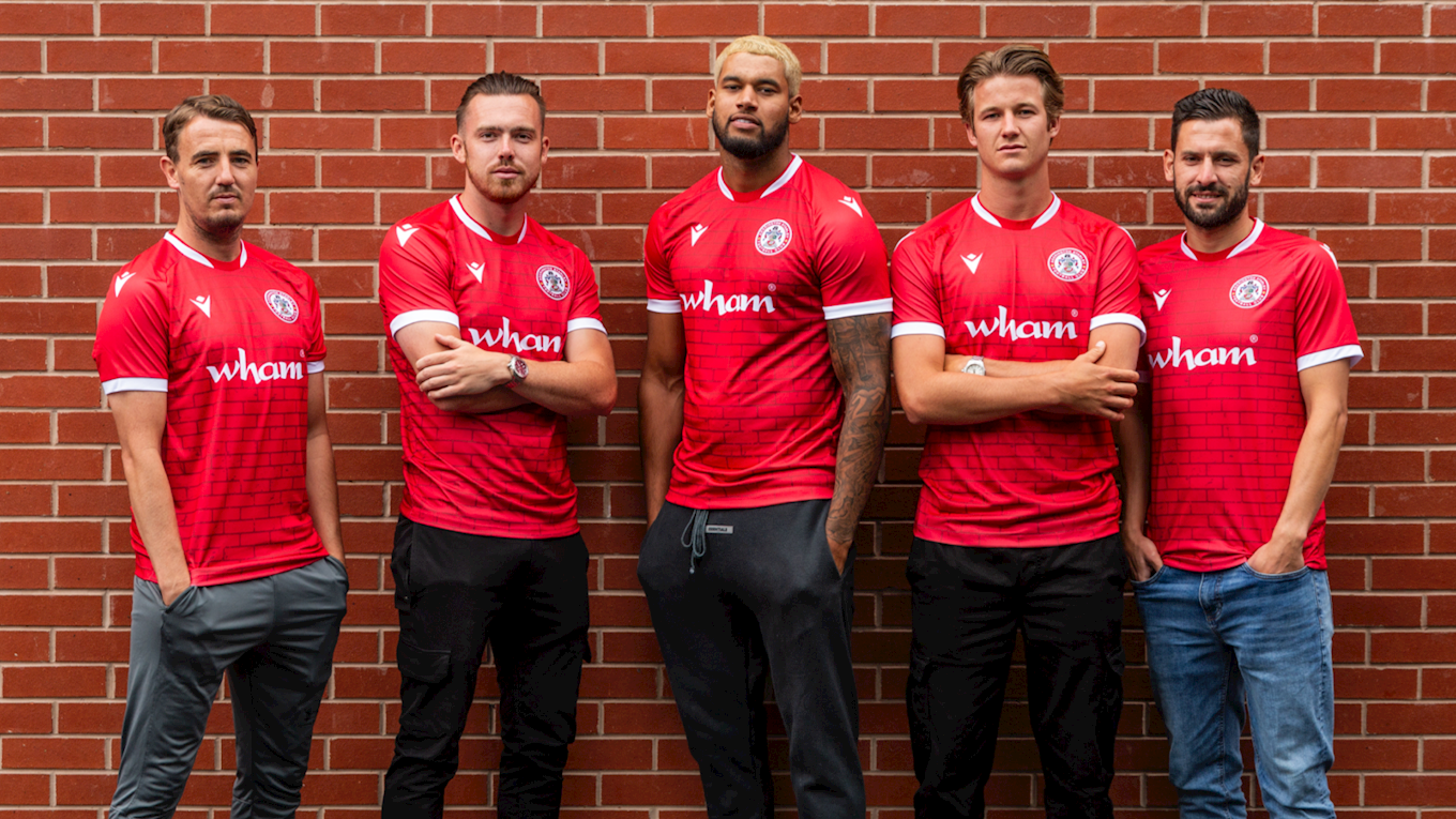 PRIDE AND PASSION: Reds and Macron launch new bespoke 2023/24 home kit -  News - Accrington Stanley